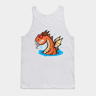 'Ugly Angry Funny Dragon' Awesome Dragons Gift Tank Top